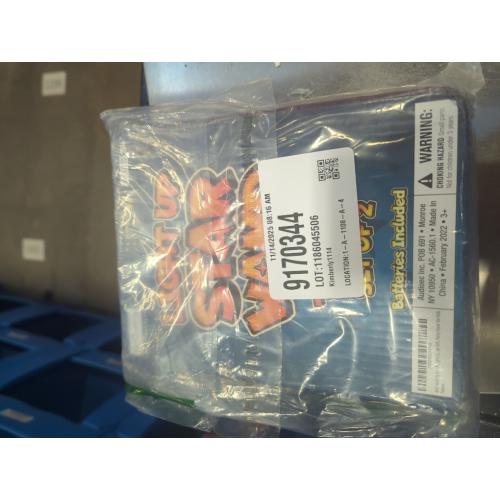 ArtCreativity Light Up Magic Star Wand, Set of 2, Cute Princess Wands with Flashing LED Effect & Magical Sounds, Batteries Included, Pretend Play Prop, Best Birthday Gift, Party Favor for Kids