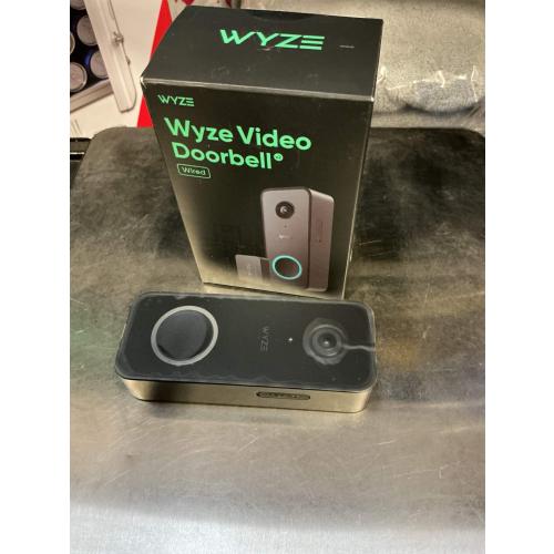 WYZE Wired Doorbell Camera v2(existing doorbell Wiring Required), 2K Security Video Doorbell, Color Night Vision, 2-Way Audio, Package Monitor, Works with Alexa & Google Assistant. Free Expert Setup