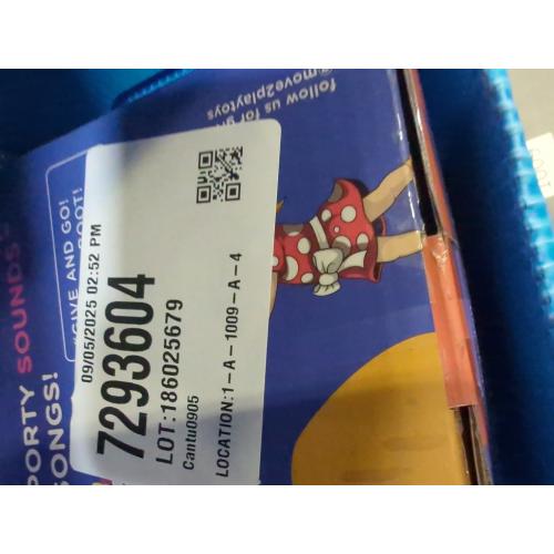 Move2Play, Hilariously Interactive Toy Soccer Ball with Music and Sound Effects, Ball for Toddlers, Birthday Gift for Boys and Girls 1, 2, 3  Years Old