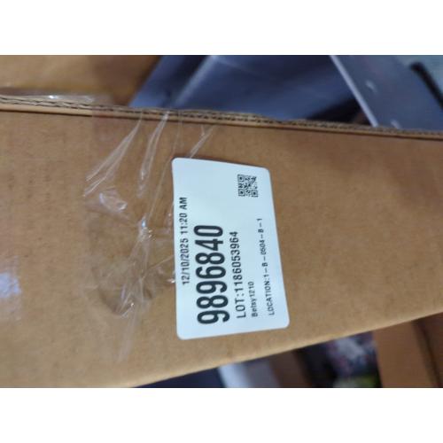 Barrina T8 LED Shop Lights for Workshop 4FT, 50W, 5000K, Daylight White, Clear Cover, Ceiling, V-Shape Shop Light Fixture, Garage, Warehouse, Basement, ETL Listed, 4Packs