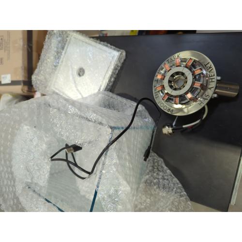 YounggDiy DIY Arc Reactor Model Toys, 1/1 Scale MK2 Arc Reactor Tech Desk Ornament Gift for Teen Adult (KIT Version/MK2 High-end Version)