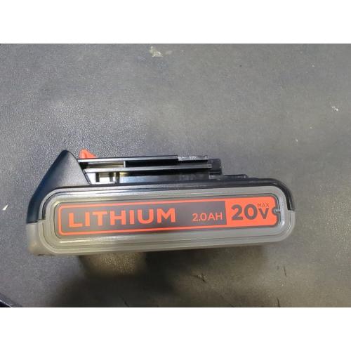 Black Replacement for Black and Decker 20V Lithium Battery,Compatible with Weed Eater 20V LBXR20 LB2X4020 LBXR2020-OPE LBXR20-OPE2 LBXR20B-2 LB2X3020-OPE LBXR20BT 20 Volt Max Power Tools