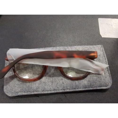 Brown and Black grinderPUNCH Classic Reading Glasses for Women and Men Stylish Lightweight Readers Round Readers for Women and Men