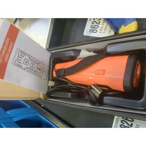 Dog Bark Deterrent Devices for Own or Neighbor's Dog Ultrasonic Dog Training Device Safe & Effective Portable Anti Barking Device for Dogs Indoor Outdoor Use Orange