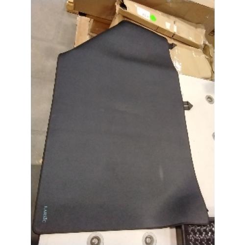 Larsic Stove Cover - Protects Electric Stove Washer Dryer Top. Anti-Slip Coating Waterproof Stove Gap Foldable Prevent Scratching, Expands Usable Space (36X21, Black)