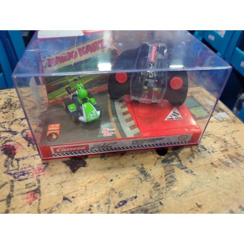 Carrera RC Nintendo Mario Kart 2.4 GHz Mini Collectible Radio Remote Control Toy Car Vehicle - Yoshi