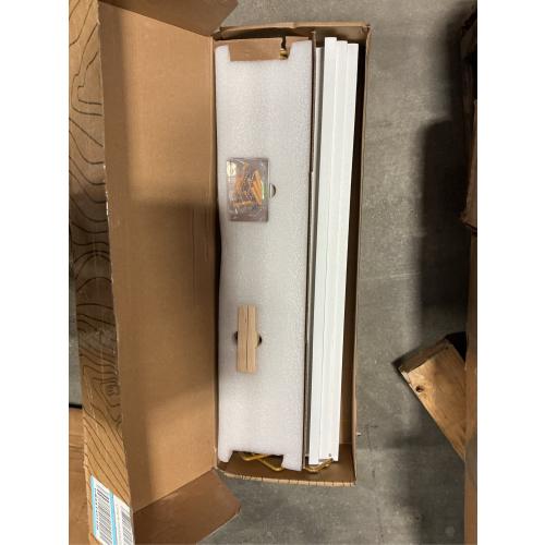 Forbena 24 Inch Bathroom Floating Shelves for Wall Set of 3, Gold Bathroom Shelves Over Toilet Wall Mounted with Rail, Decorative Hanging Shelf for Bedroom Office Living Room Decor (White and Gold)