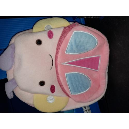 NICE CHOICE Cute Toddler Backpack Toddler Bag Plush Animal Cartoon Mini Travel Bag for Baby Girl Boy 2-6 Years(Colorful Butterfly)