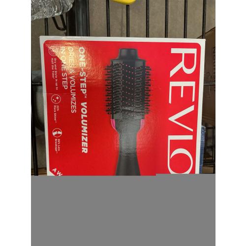 REVLON One-Step Volumizer Hair Dryer and Styler | Less Frizz, More Shine, and Less Heat Damage for Fast and Easy Salon-Style Blowouts, for All Hair Types and Lengths (Black)