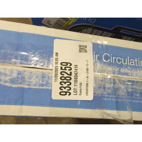 Lasko B20401 Decor Box Fan, 20, Black