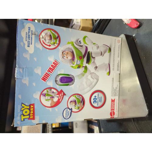 Disney Pixar Toy Story Talking Buzz Light-year Figure With Karate Chop Motion and Sounds - Multi