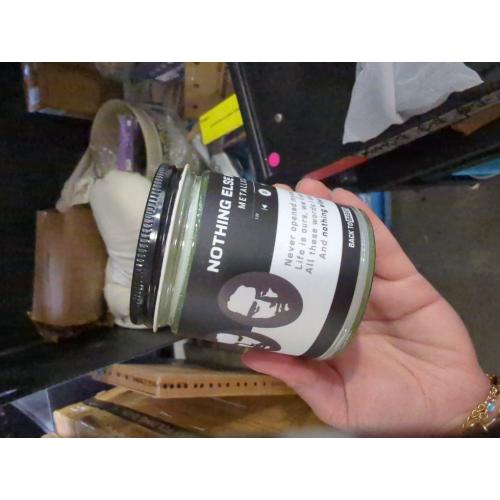 Back to Basics Candles | Nothing Else Matters - 9oz Soy Wax Fir Balsam Scented Candle for Home Decor, Birthday Gifts for Women, Men, Best Friend | Relaxing Aromatherapy Made in USA