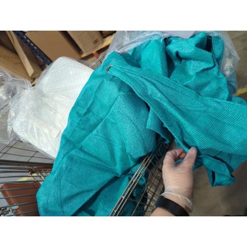 E&K Sunrise 8' x 8' Sun Shade Sail Rectangle Canopy Shade Cover UV Block for Patio Backyard Garden Outdoor (Turquoise)