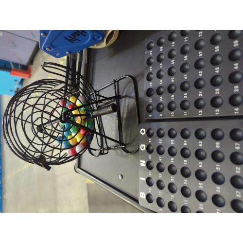 Yuanhe Deluxe Bingo Game Colorful Bingo ,75 Colored Balls,