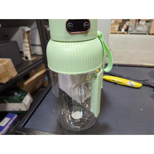 2025 New Multifunctional Portable Juicer Cup with Digital Display, 42 Oz Portable Juicer Cup, Juice Cup Blender, Multifunctional Travel Cup for Shakes & Smoothies (Green)