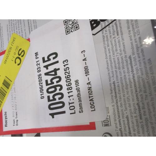 Microsoft Sculpt Comfort Wireless Mouse Black - Bluetooth Connectivity - Windows Touch Tab - 4-Way Scrolling - Scooped Right Thumb - BlueTrack Enabled