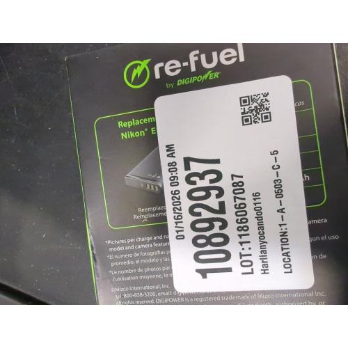 Digipower - Re-Fuel Rechargeable Lithium-Ion Replacement Battery for Nikon EN-EL23