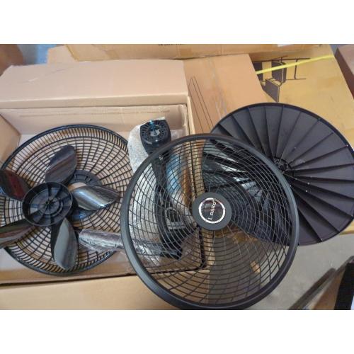 Lasko Oscillating Cyclone Pedestal Fan, Adjustable Height, Timer, Remote Control, 3 Speeds, for Bedroom, Living Room, Home Office, 18, Black, 1843