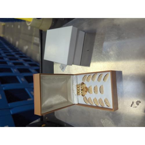 Customizable Wedding 13 Unity Coins Gold with Brown Case, Treasure Box