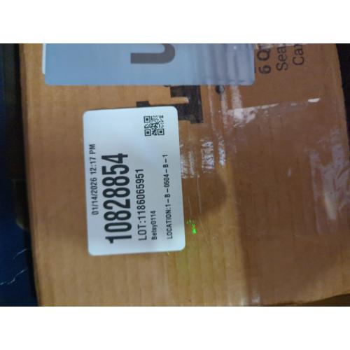 Lodge 10 Quart Pre-Seasoned Cast Iron Camp Dutch Oven with Lid - Dual Handles - Use in the Oven, on the Stove, on the Grill or over the Campfire - Black