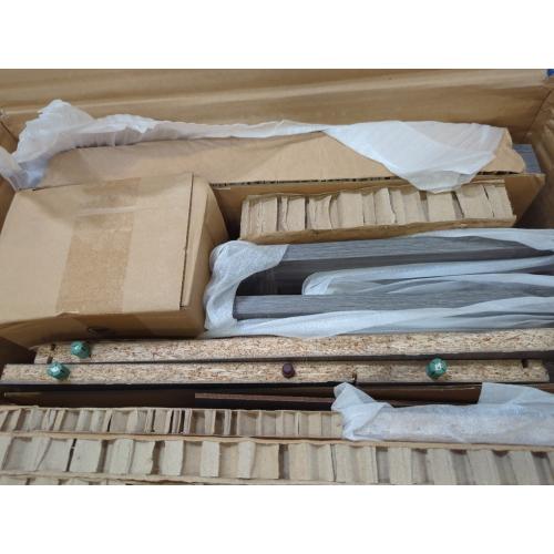 Style Selections 48-in W Iron Oak Infrared Quartz Electric Fireplace