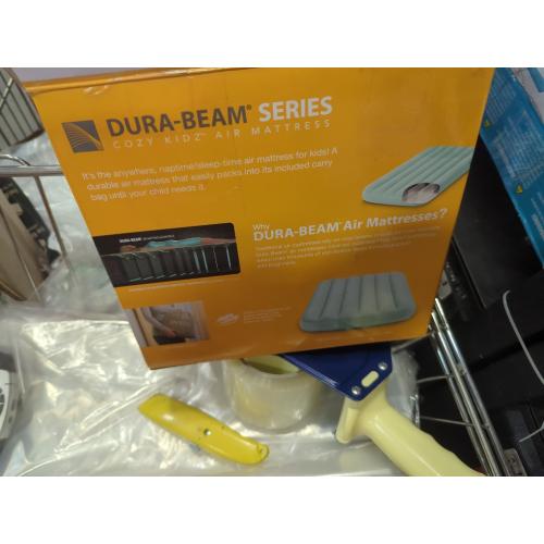 Size 62L x 34.5W x 7H Color Green Intex Cozy Kidz Air Bed