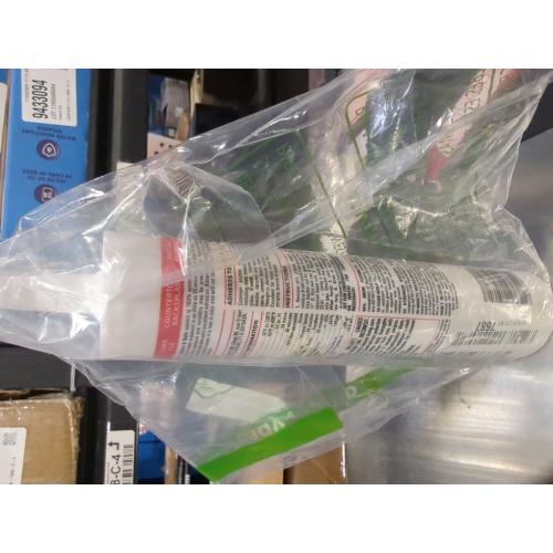 Advanced Silicone 2 10.1 oz. White Kitchen and Bath Caulk