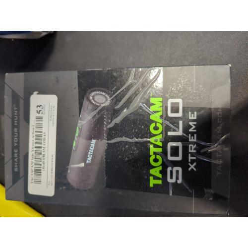 TACTACAM Solo WiFi Hunting Action Camera - Hunter Package - Includes Bow Stabilizer, Gun Mount and Under Scope Rail Mount
