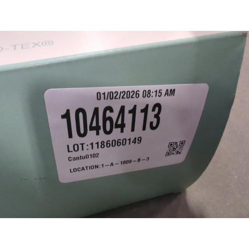 Haven Waffle Large/X-Large Organic Cotton Robe in Lunar Rock