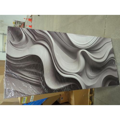 CANEITO Abstract Wall Art for Living Room, Black and White Wall-Decor for Bedroom, Minimalist Curve Line Poster Canvas Print, Size 59x29 Inches