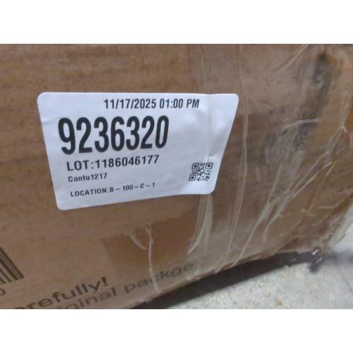 King Bed Frame Cream With Side Studs