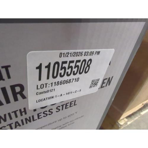 Bella PRO - 6-qt. Touchscreen Air Fryer - Stainless Steel