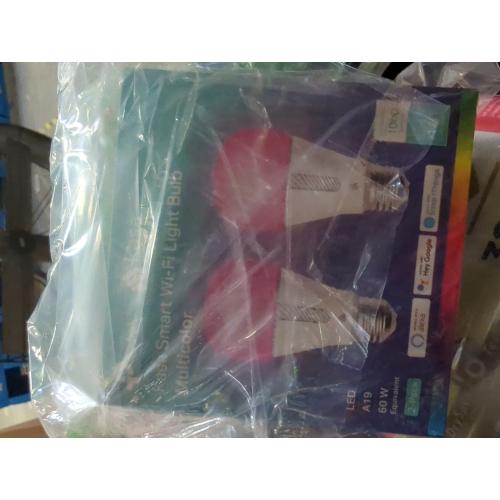 TP-Link KL135P2 KASA Smart Wi-Fi Light Bulb, Multicolor - Pack of 2