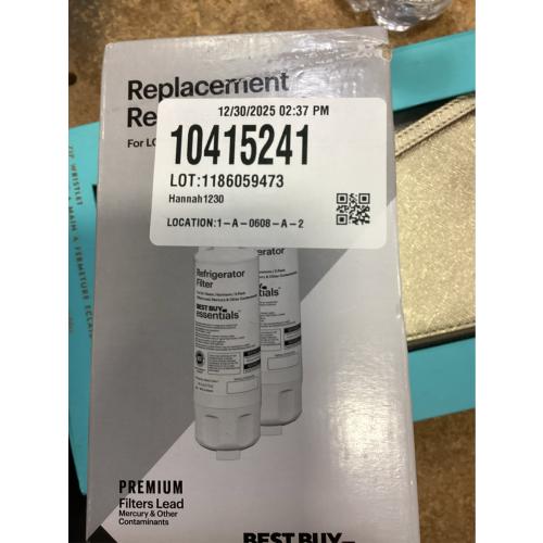 Best Buy Essentials BE-LGLT7532 Premium Refigerator Water Filter for LG Sears Kenmore (10-Pack)