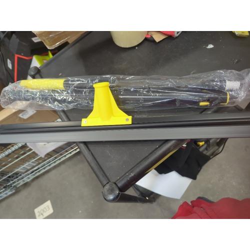Squeegee Broom for Floor, Heavy Duty Rubber Wiper with Long Handle for Bathroom Tile, Garage Concrete, Deck, Shower Glass, Window Cleaning
