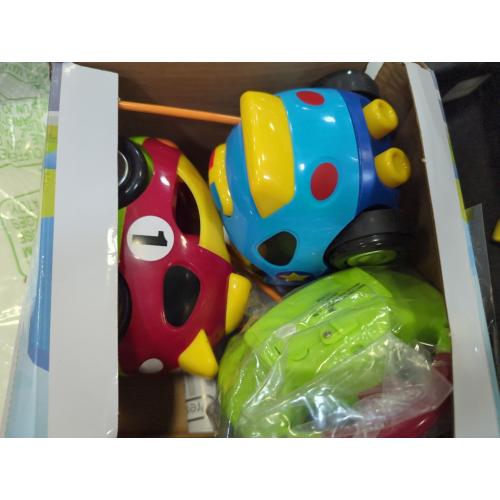 PRETEX 2 Pack Cartoon Remote Control Car, Multicolored