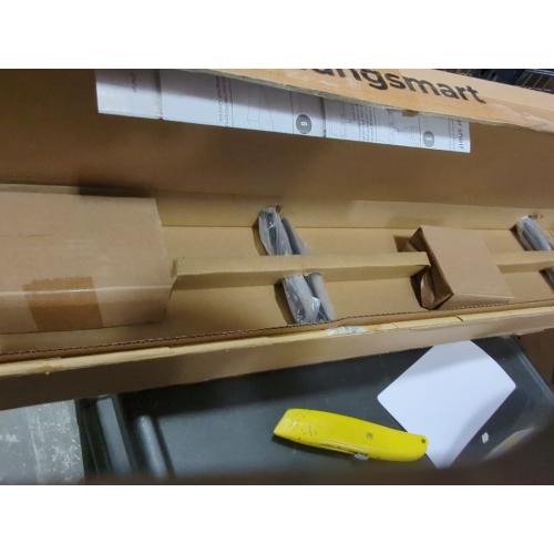 Size 38 x1 1/4 x 6 Set of 2 Floating Shelf Brackets 38 inch Multiple Mounting Location Hit 3 Studs Heavy Duty Perfect Bracket for Long Shelf/Hidden Wall Shelves Support Hardware Kitchen/Living Room/Office (6 inch Rods)