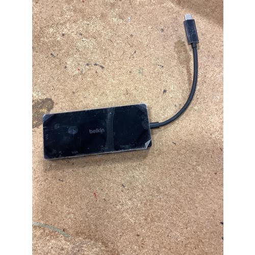 Belkin Adpt,Usbc-Hdmi,Vga,Dvi,Dsplypt,Blk