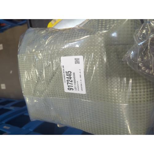 Dynamene Sage Green Shower Curtain - Waffle Textured Heavy Duty Thick Fabric Shower Curtains for Bathroom, 256GSM Luxury Weighted Polyester Cloth Bath Curtain Set with 12 Plastic Hooks，72Wx72H,Green