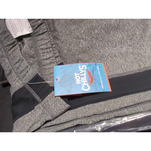 Size XL Hot Chillys Men's Color Block Clima-Tek Base Layer Bottoms | Breathable Moisture-Wicking Quick-Drying Relaxed Fit Thermal Underwear