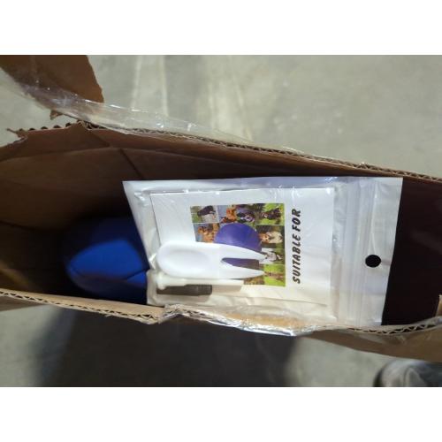 BLUE Herding Ball for Dogs, PU 20 Collie Balls for Australian Shepherd, Border Collies | Pet Toys Large for Gifts