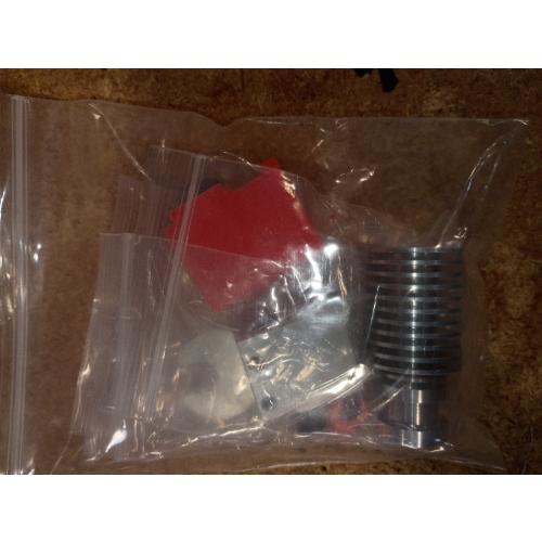 Newwish V6 Volcano All Metal Hotend High Flow,Upgrade V6 Bi-Metal Heatbreak,Volcano Brass Nozzle 0.4mm for V6 Volcano Hotend,Prusa i3 MK2S MK3 MK3S Hotend.