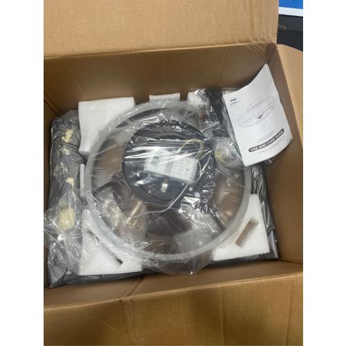 Ceiling Fan with Lights and Remote Flush Mount  Brown Ceiling Fan with Light (Brown)