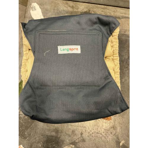 Langsprit Male Belly Bands for Dogs (Pack of 3) - High Absorbing Dog Wraps Male Washable - Reusable Small Doggy Doggie Puppy Dog Diapers M Size ColorZLH