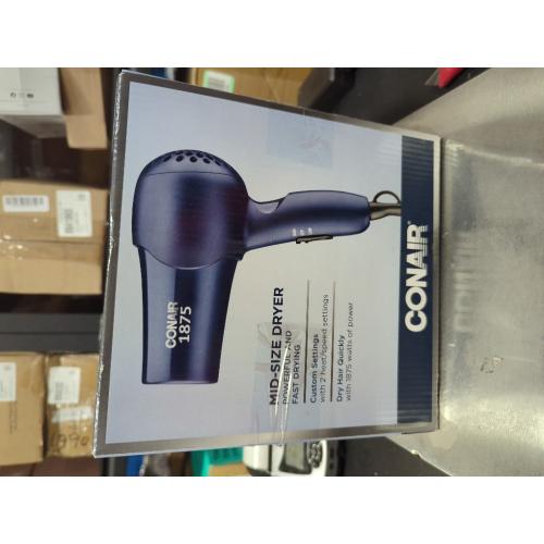 Conair 1875 Watt Mid Size Styler Dryer Blue