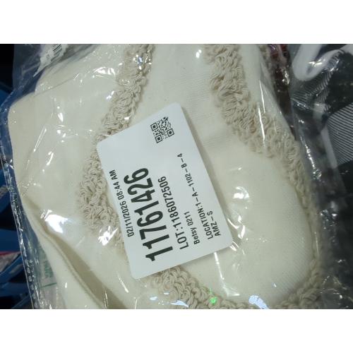 Coquette Bow Tufted Throw Pillow Cover 12x 20, Boho Neutral Linen Pillow Cushion Case