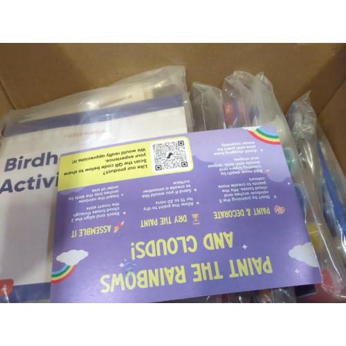 Birdhouse Kit - 15 Unfinished Wood Bird Houses for Children to Paint - Wood Craft Project Kits for Kids - Wooden Arts & Craft for Girls & Boys