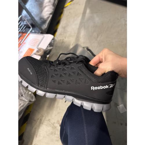 Reebok Work Men's Rb4041 Sublite Cushion Safety Toe Athletic Work Shoe Black - w7,5