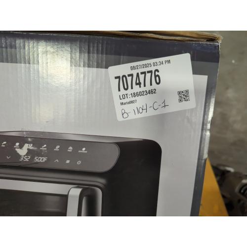 Stainless Steel 5-in-1 Touchscreen Indoor Grill & Air Fryer by bella PRO