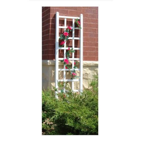 White Vinyl PVC Elmwood Trellis